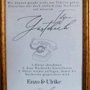 Audio Gästebuch für Eure Hochzeit