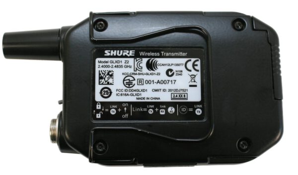 Shure GLXD4 Wireless-System für Gitarre/Bass zu vermieten – Bild 2