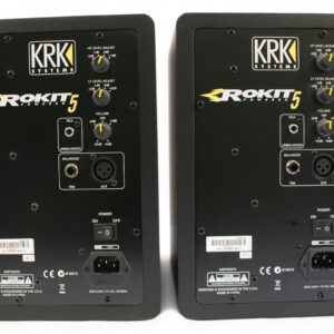 Alternative view of KRK Rokit 5 Aktiv-Studiomonitor Paar zu vermieten