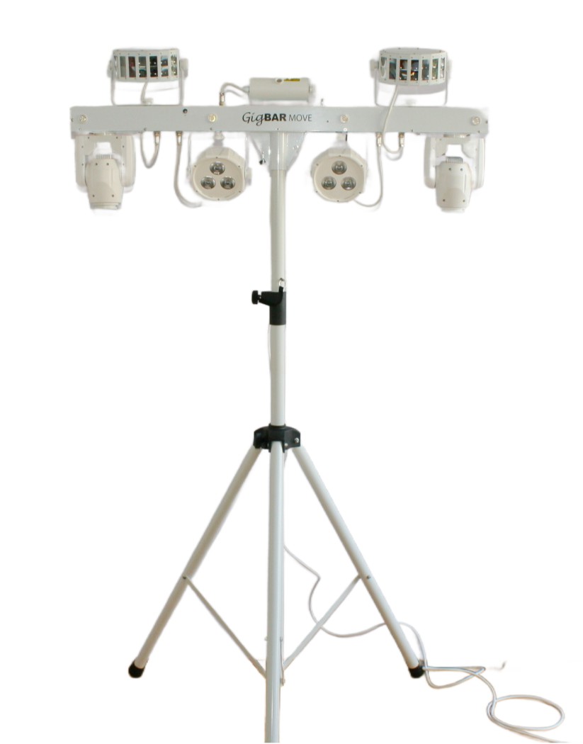 CHAUVET DJ Gig Bar Move (weiß) 5-in-1 Lichtsystem zu vermieten
