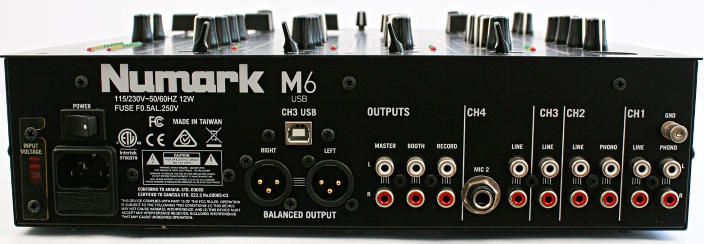DJ-Mixer Numark M6 USB zu vermieten – Bild 3